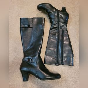 Knee-High Heel Boots